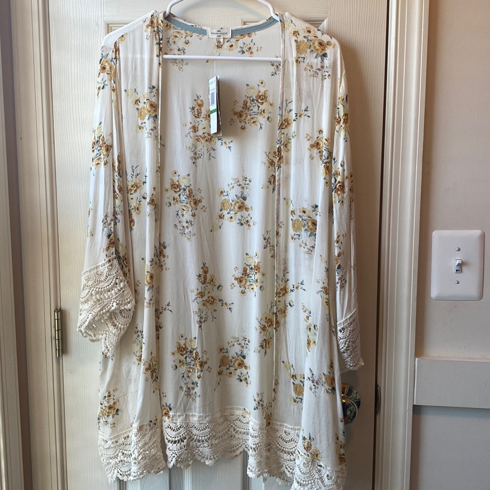 Large light weight cover up.